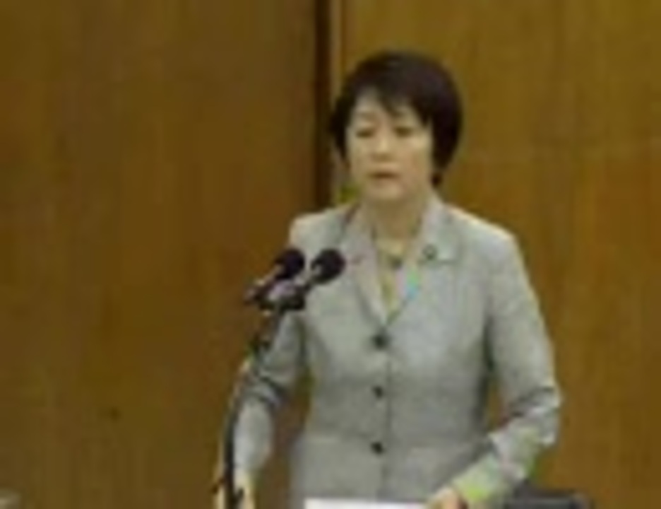 2010/04/27_環境経産審査会「CO2_25％削減の経済負担」近藤三津枝(自民)後編 ニコニコ動画