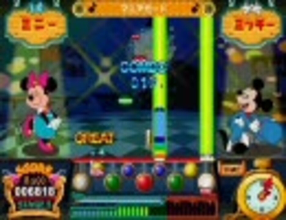 ポップン ディズニーチューンズ Ps プレイ画面その6 ニコニコ動画