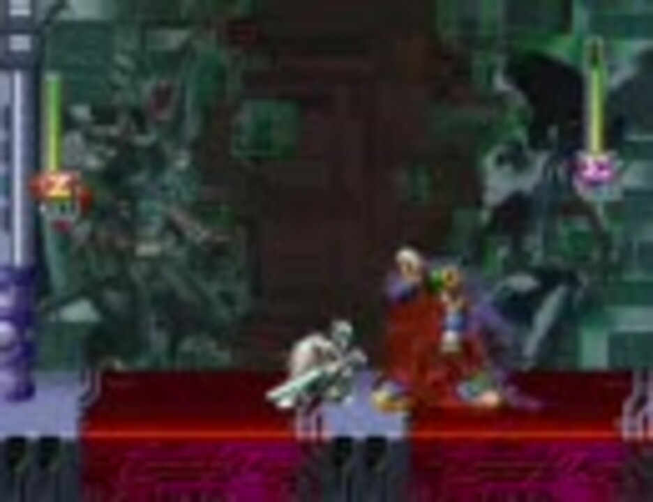 ロックマンx6 ブラックゼロvsバイオシグマ 滅多切り瞬殺 ニコニコ動画