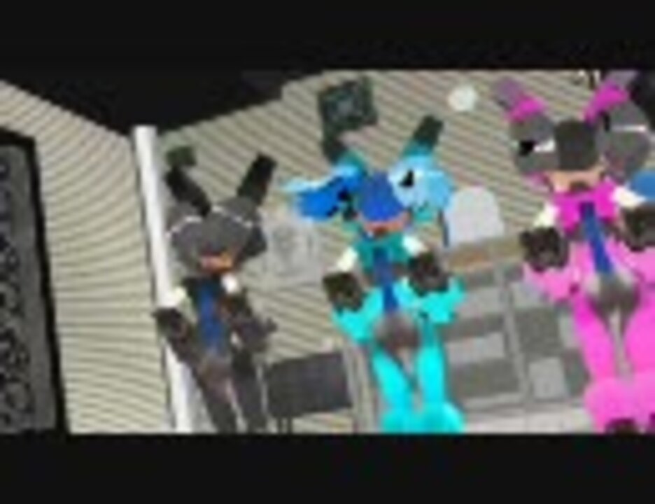 【MMD】リリレイン達に爆乳音頭を踊ってもらった - ニコニコ動画