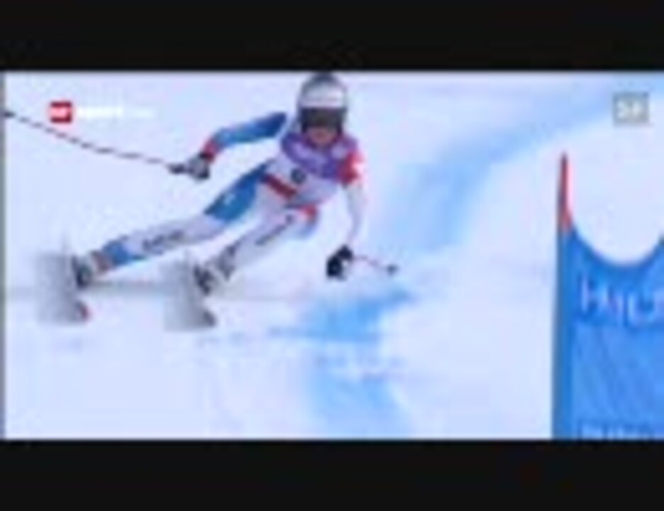 2009アルペンスキー世界選手権【女子滑降】 ララ・グート ニコニコ動画