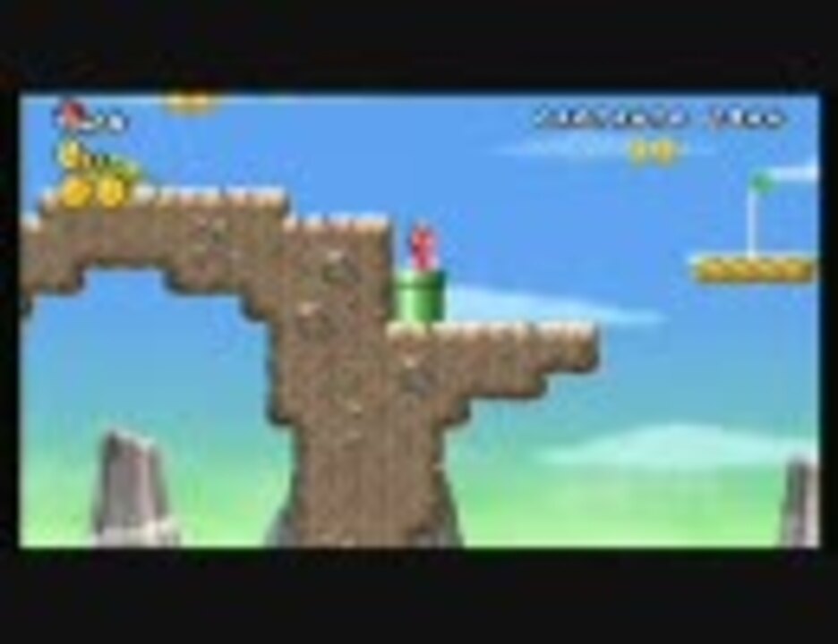 Newスーパーマリオブラザーズwii スターコイン全回収 6 4 ニコニコ動画