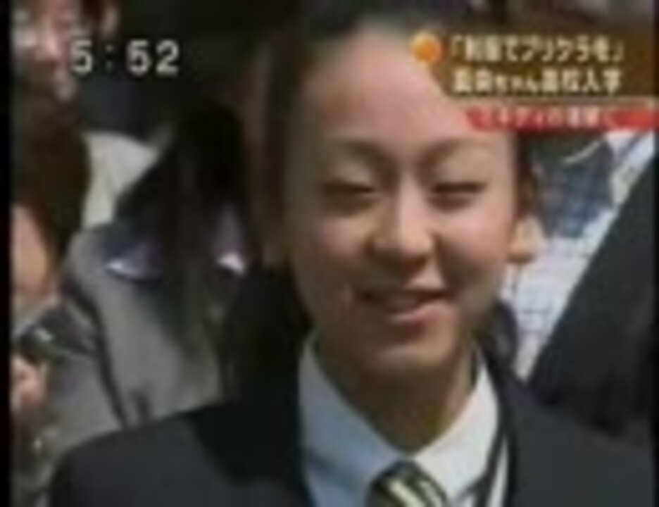 浅田真央：あの日の真央シリーズ 高校入学20060407 - ニコニコ動画