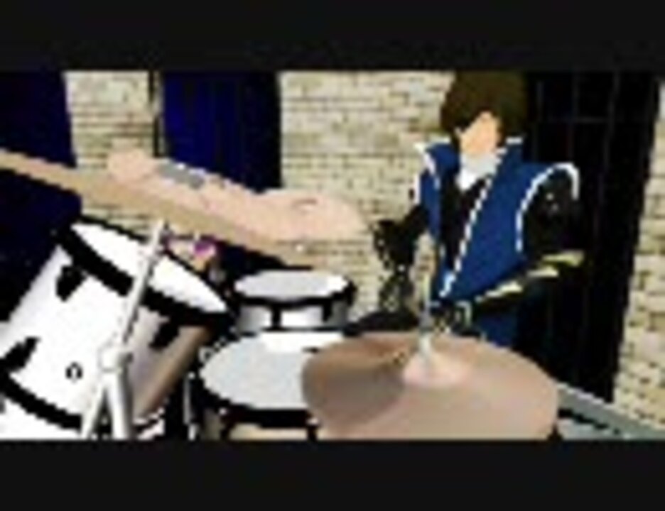 【MMD】筆頭がドラムを始めました【戦国BASARA】 - ニコニコ動画