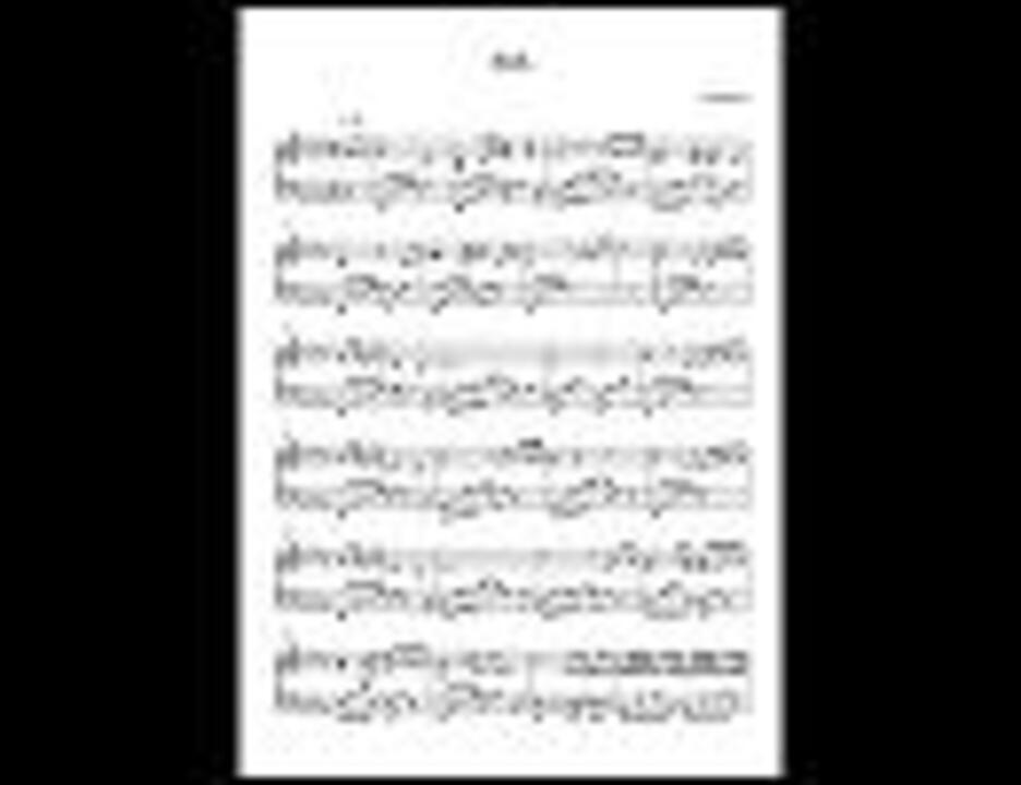 薄桜鬼 碧血録 Op 舞風 ピアノアレンジ楽譜化してみた ニコニコ動画