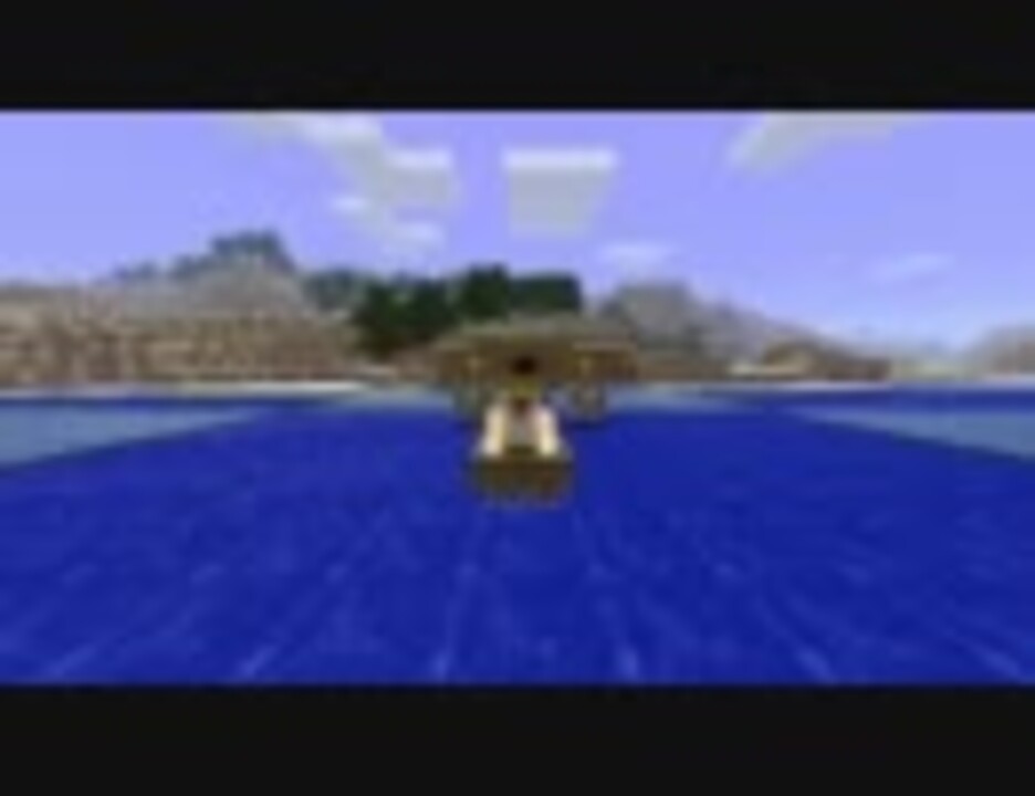 Minecraft 水流とボートで機能的にしてみた ニコニコ動画