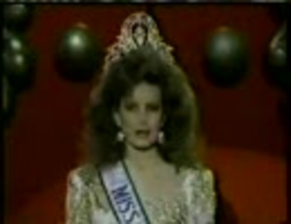 ミス・ユニバース 1988 （Fashion Show） ニコニコ動画