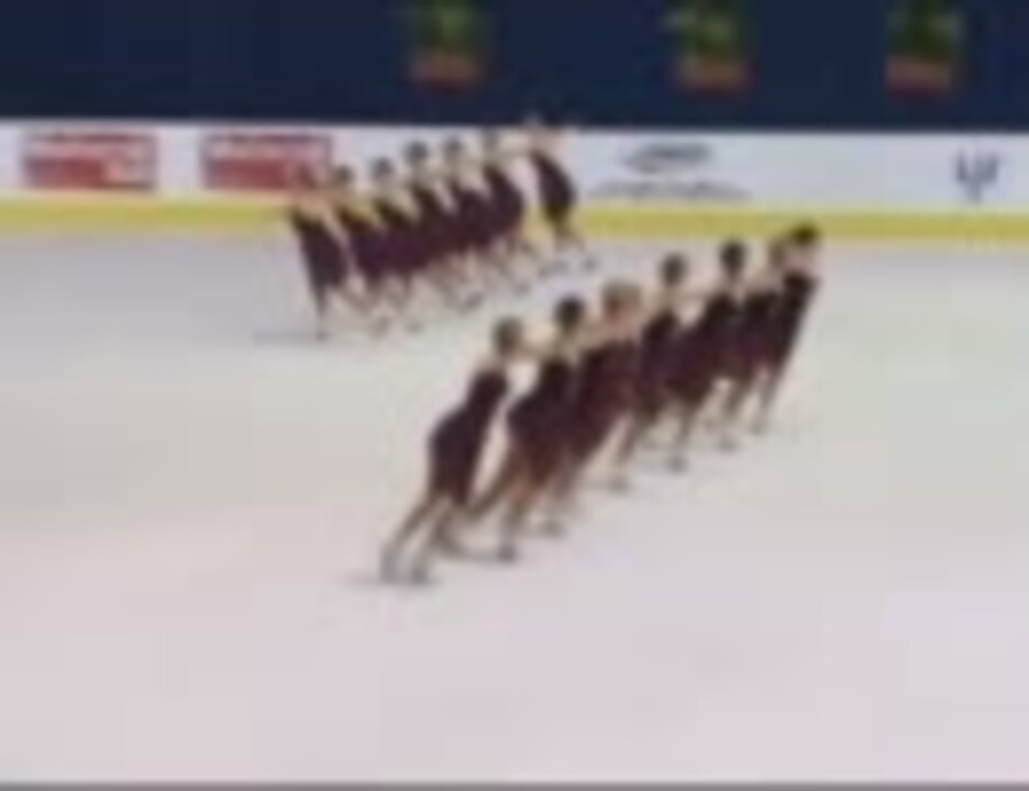 2009世界シンクロナイズドスケーティング選手権 カナダチーム1FS ニコニコ