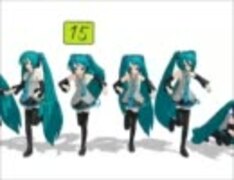 【MikuMikuDance】　歩いたり走ったりスキップ･･･はしてない　ver2.0