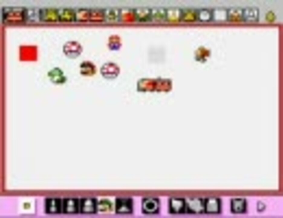 てきとーにマリオペイントで遊ぶ ペイント機能編１ ニコニコ動画