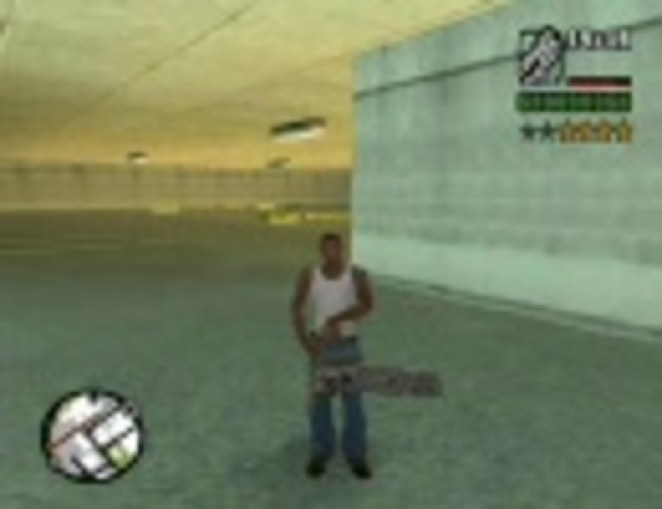 Gta Sa ニューゲーム直後に最強武器を取りに行く ニコニコ動画