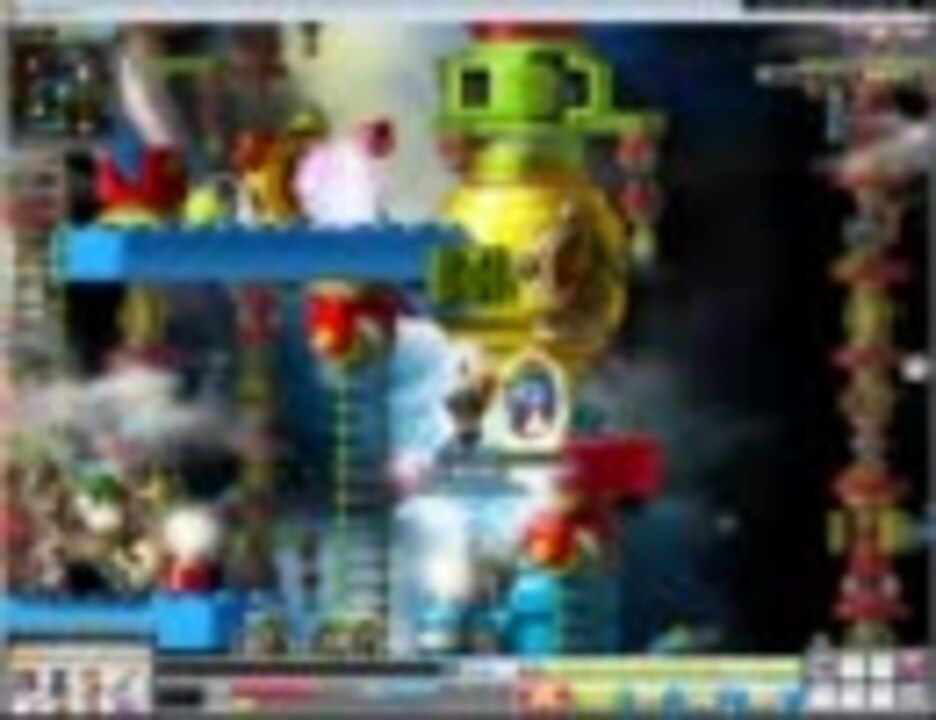メイプルストーリー ビックバン後 Lv120アラン 狩り動画 ニコニコ動画