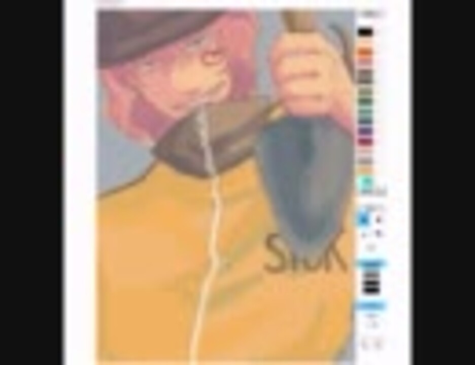 ワンピース シュライヤ描いてみた スコップ ニコニコ動画