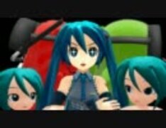 【MMG】水中ユニットで「ハッピーシンセサイザ」【MMD】