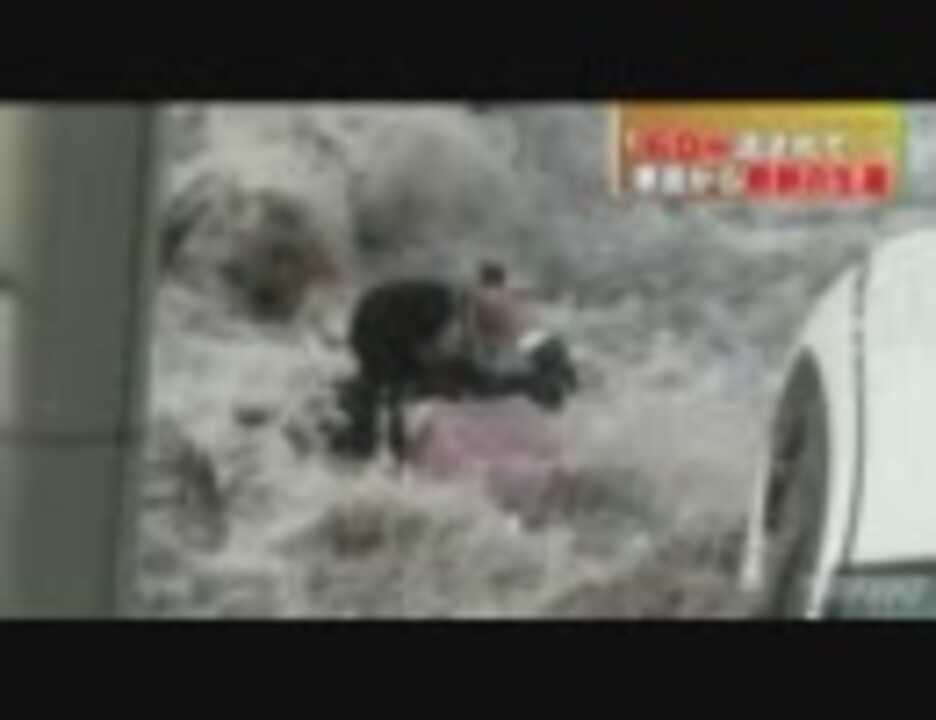 津波に巻き込まれ 奇跡の生還 ニコニコ動画