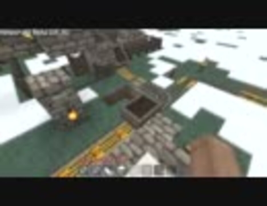 Minecraft ちょっと変わったトロッコ発車装置を作ってみた ニコニコ動画