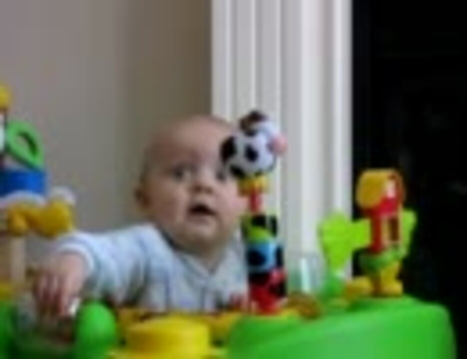 鼻をかむ音に恐怖する赤ちゃん ニコニコ動画
