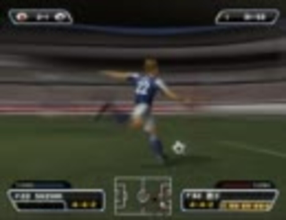 ファールの無いサッカーゲームをプレイしてみた 日本vs韓国 ニコニコ動画