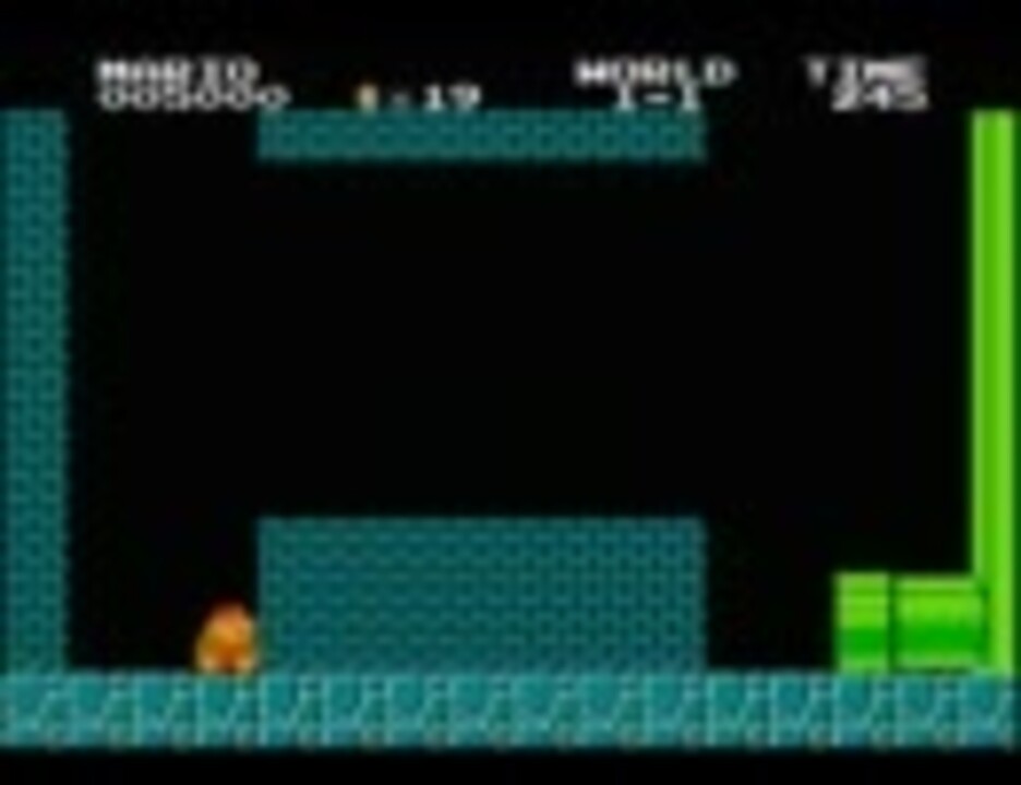 初代マリオ 三角飛びが成功する瞬間 再うｐ ニコニコ動画
