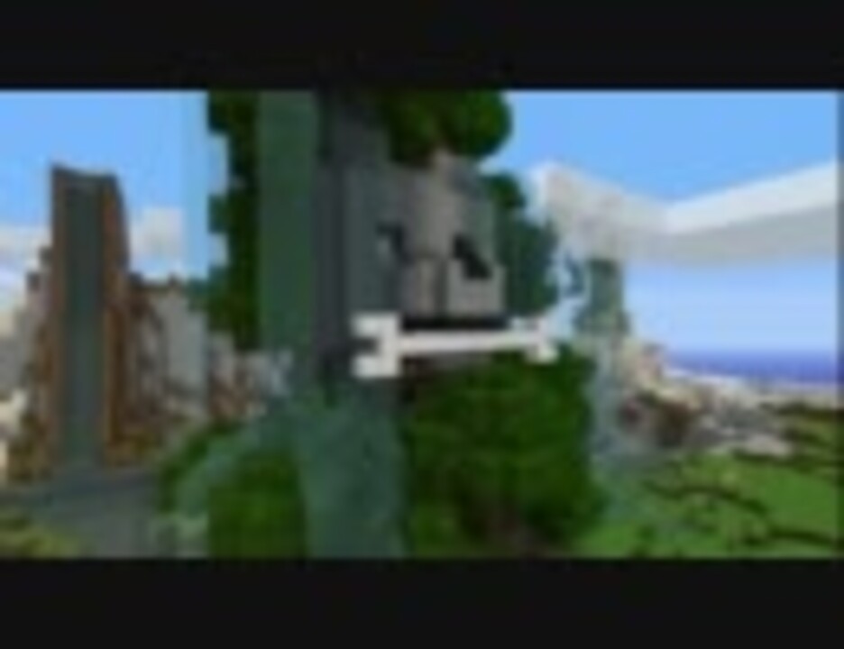 Minecraft 溶岩を使った更にお手軽壁作成 番外編2 マインクラフト ニコニコ動画