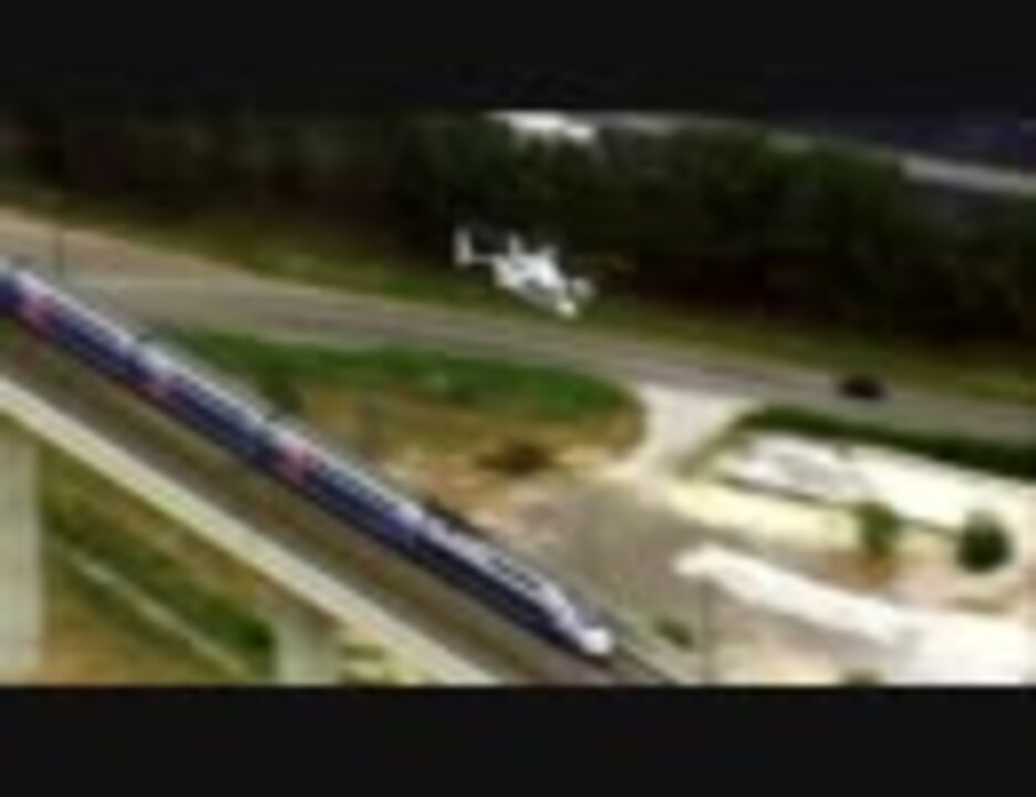 ヘリコプターで高速列車tgvに速度勝負を挑む ユーロコプター X3 ニコニコ動画