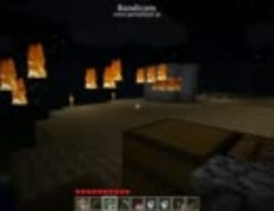 Minecraft ディスペンサーと溶岩とクロック回路と ニコニコ動画