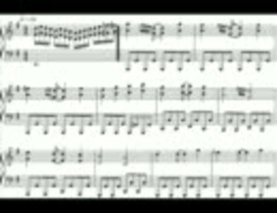 ポケモンbwの波乗り時のbgm ピアノ楽譜 ニコニコ動画