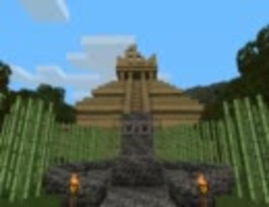 ディズニーを７割で再現する Minecraft ニコニコ動画