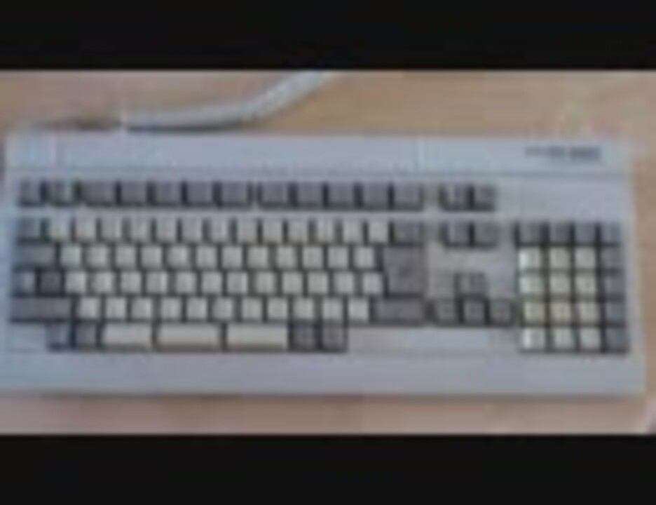 NEC PC-8801キーボード分解 - ニコニコ動画