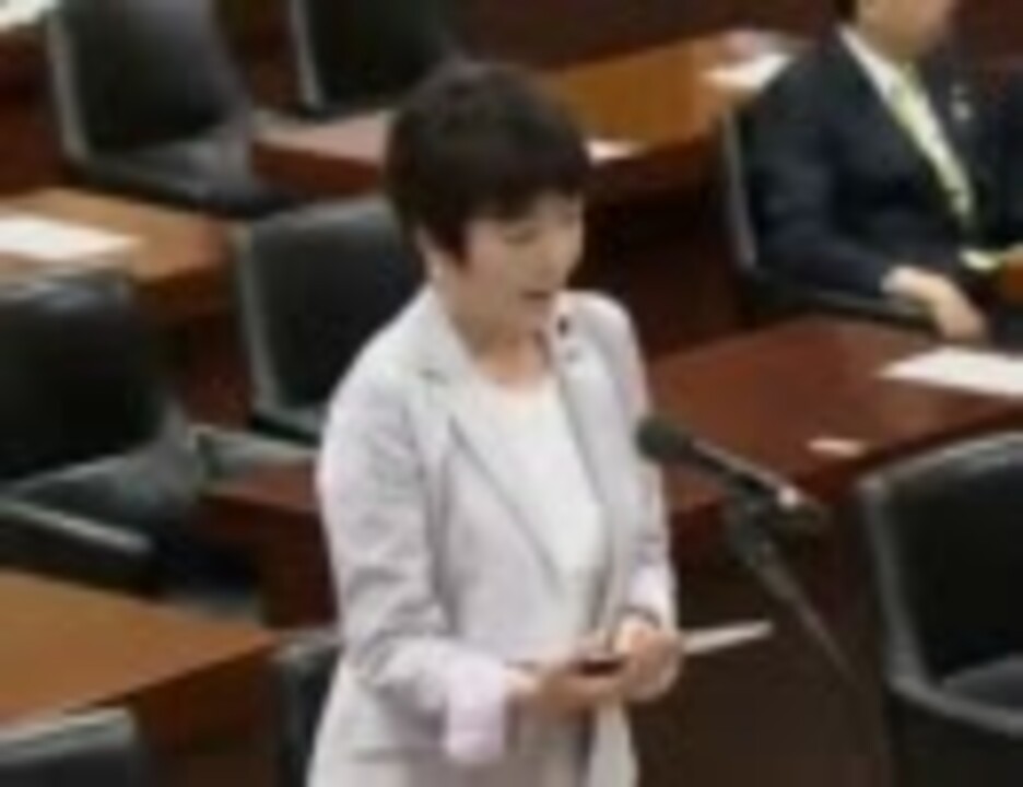 2011年07月27日 【衆議院】経済産業委員会 近藤三津枝(自民党)① ニコニコ動画