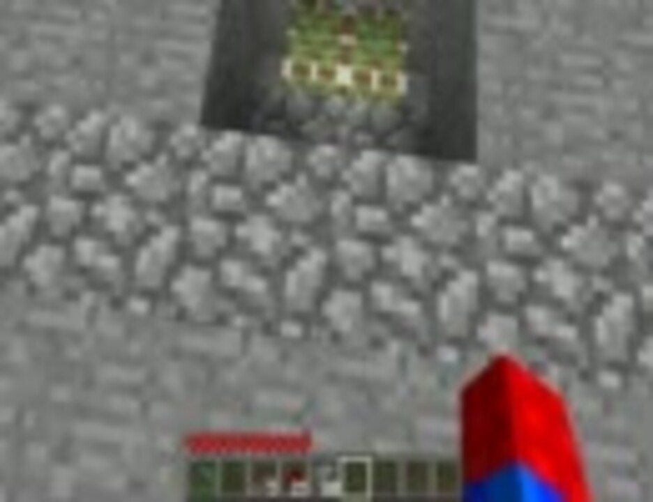 Minecraft 簡単に作れる下開き隠し扉 1 7 3 ニコニコ動画