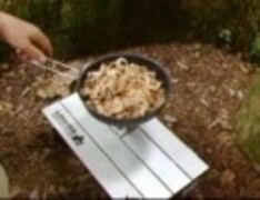 【めさの休息】山ン中で豚の生姜焼き作った【Part.3】
