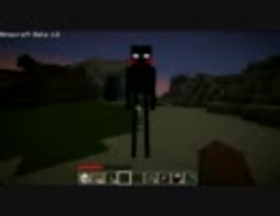 Minecraft 恥ずかしがりやのエンダーマン 逆再生 ニコニコ動画