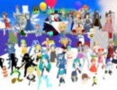【MMDFes2011】健全なる野菜うた【62キャラ+もっと】通常版再up