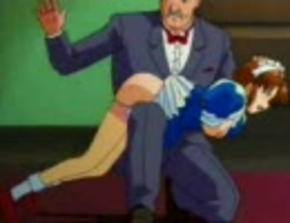 花瓶を壊したメイドをお仕置き ニコニコ動画