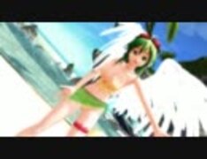 【MMD】まままGUMIさんが水着に着替えたら…。【GUMIカヴァー】天使のpackaged