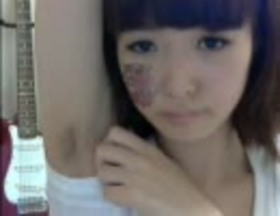 ニコニコ生放送 Jcが下着でワキ毛見せてるｗ3 ニコニコ動画