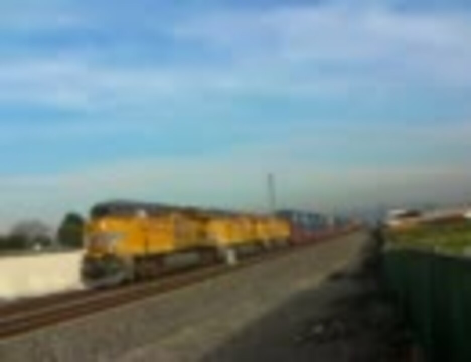 アメリカ最長の貨物列車 ニコニコ動画