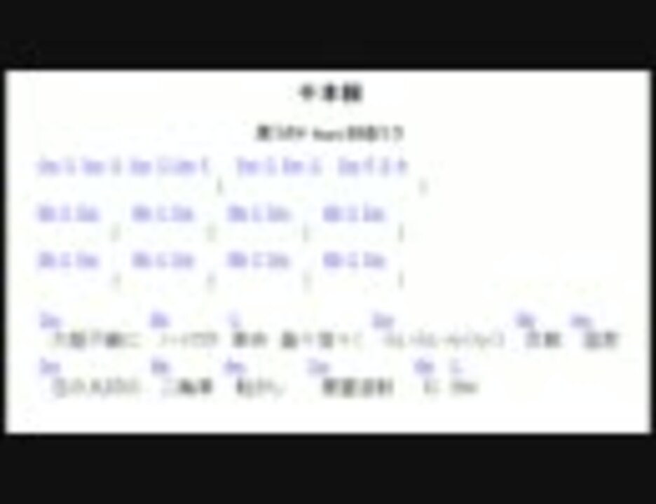 人気の Chordwiki 動画 6本 ニコニコ動画