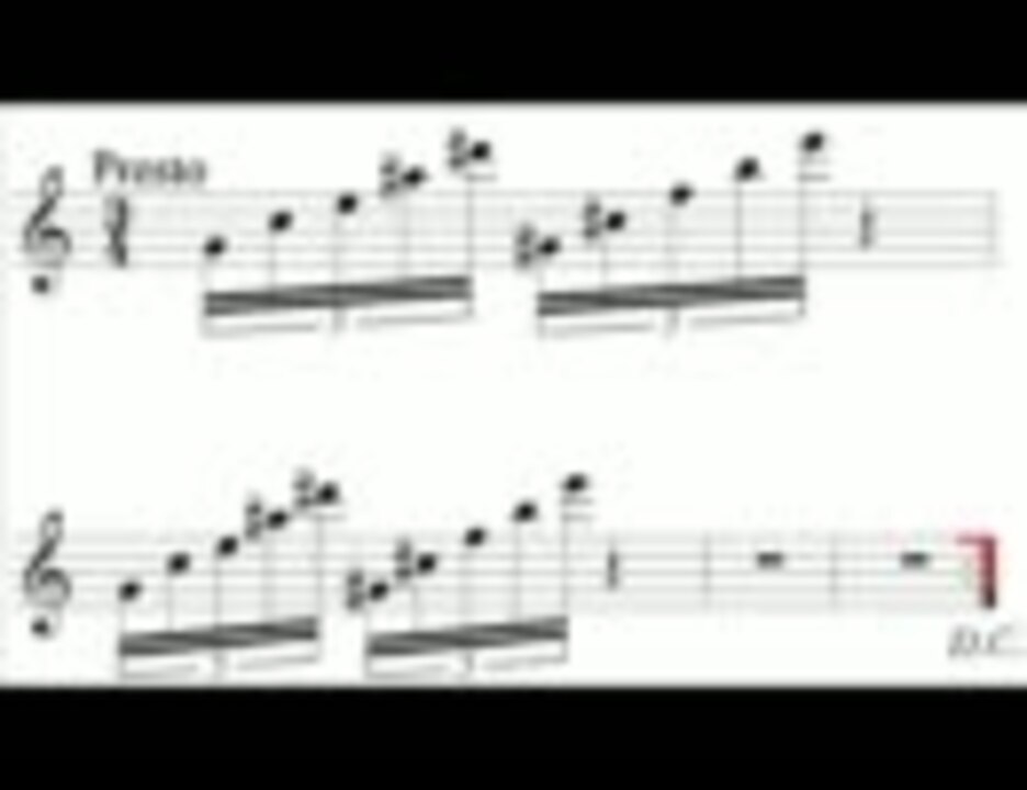 身近な音 効果音 ピアノ楽譜 ニコニコ動画