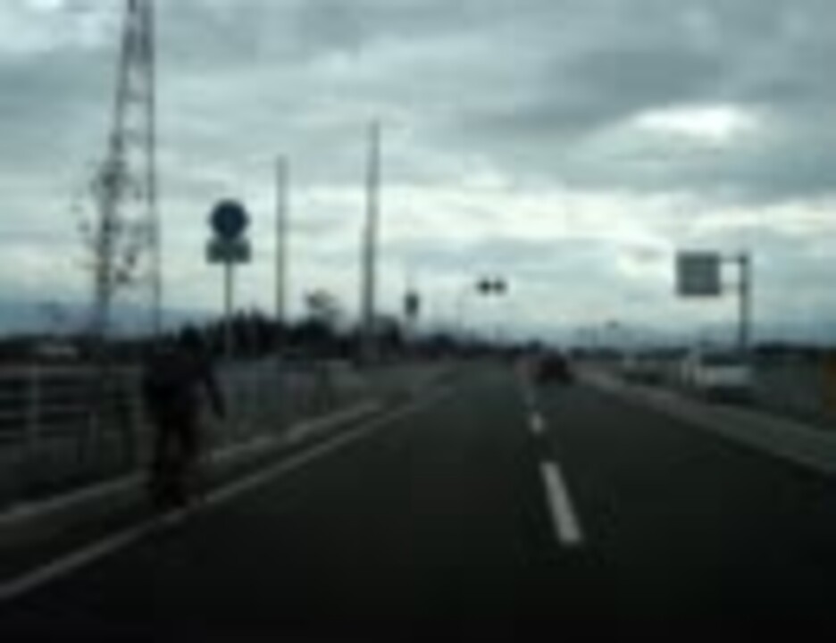 富山県道56号線（富山環状線） 草島西線の新規開通区間を走ってみた ニコニコ動画