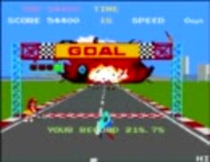 ナムコ「ポールポジション2」ステッカー/namco 