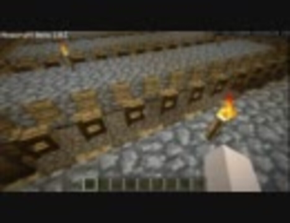 Minecraft フェンスゲート落下式トラップタワー 1 8 ニコニコ動画