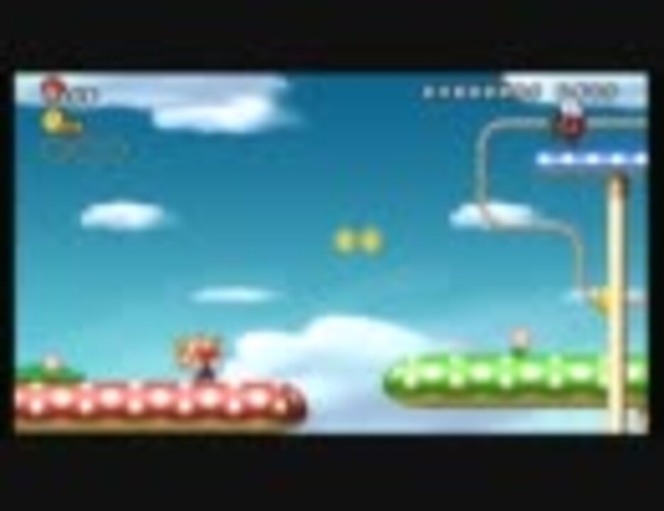 Newスーパーマリオブラザーズwii 7 3 スターコイン回収 411秒 ニコニコ動画