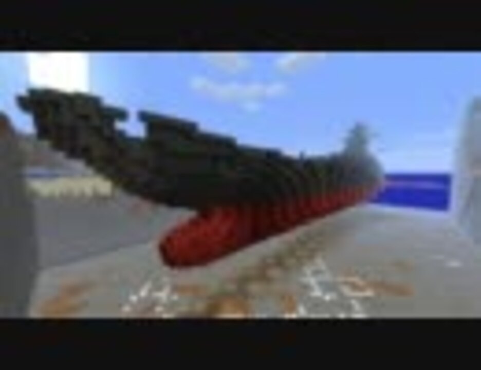 Minecraft 原寸大宇宙戦艦ヤマト作ってみた 独りで ニコニコ動画