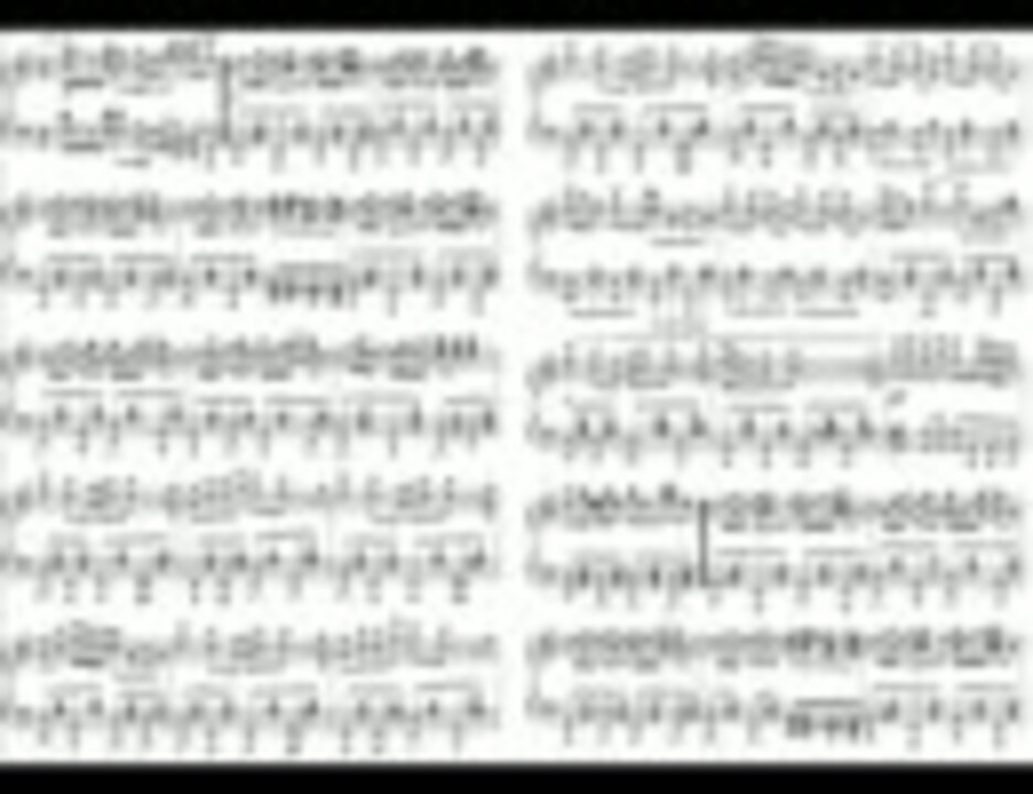 スーパーマリオワールド　アスレチックのBGM(ピアノ楽譜)
