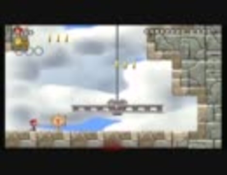 Newスーパーマリオブラザーズwii 7 砦 通常ゴール スターコイン回収 418秒 ニコニコ動画