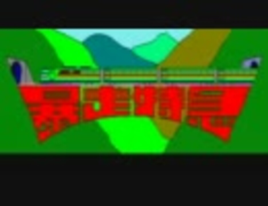 暴走特急SOS 8ビットパーソナルコンピュータ 紹介プレイ】 暴走特急SOS（X1） - ニコニコ動画