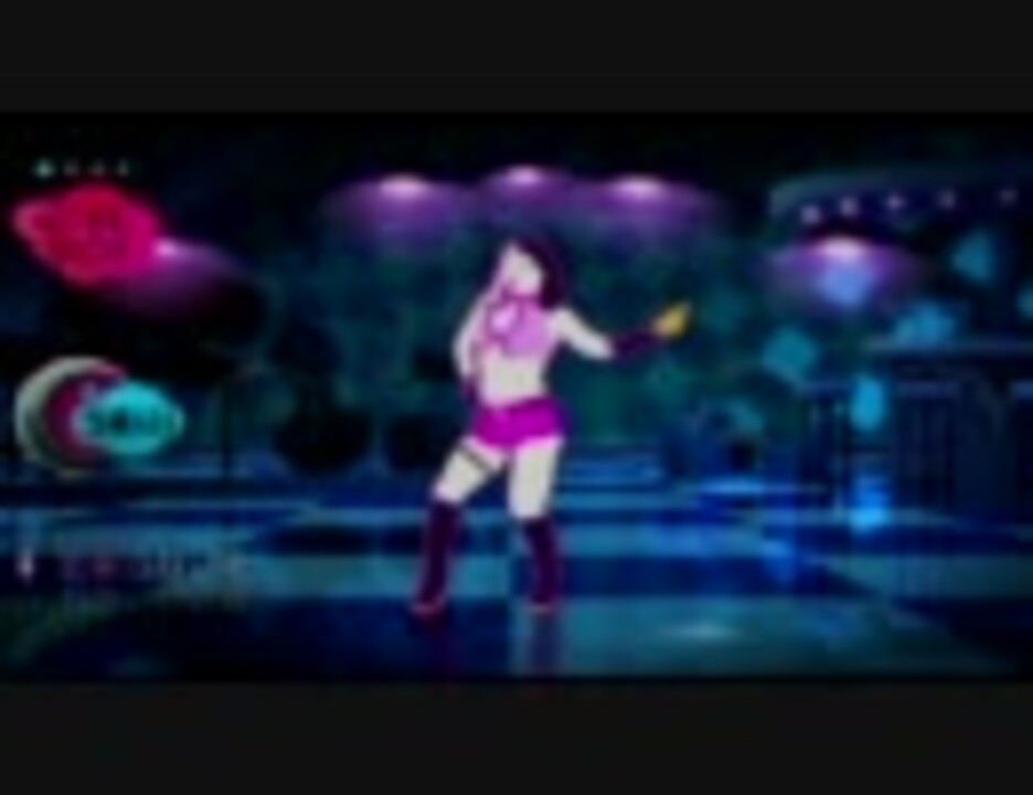 Just Dance 倖田來未のキューティーハニーを録画 ゲーム画面のみ ニコニコ動画