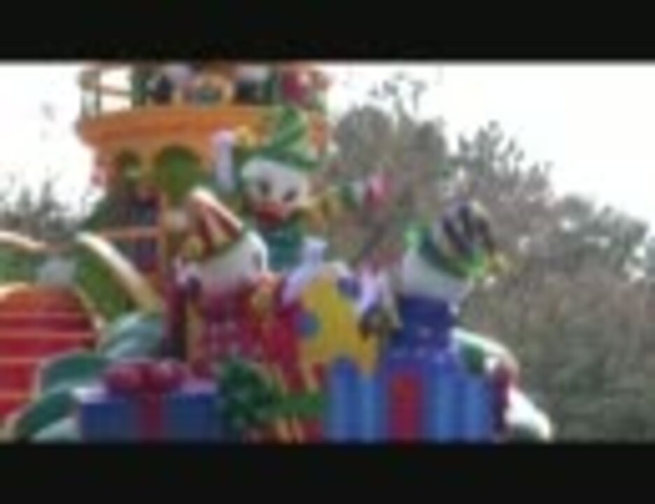 三つ子好きのための 11 ディズニークリスマス パレード ニコニコ動画